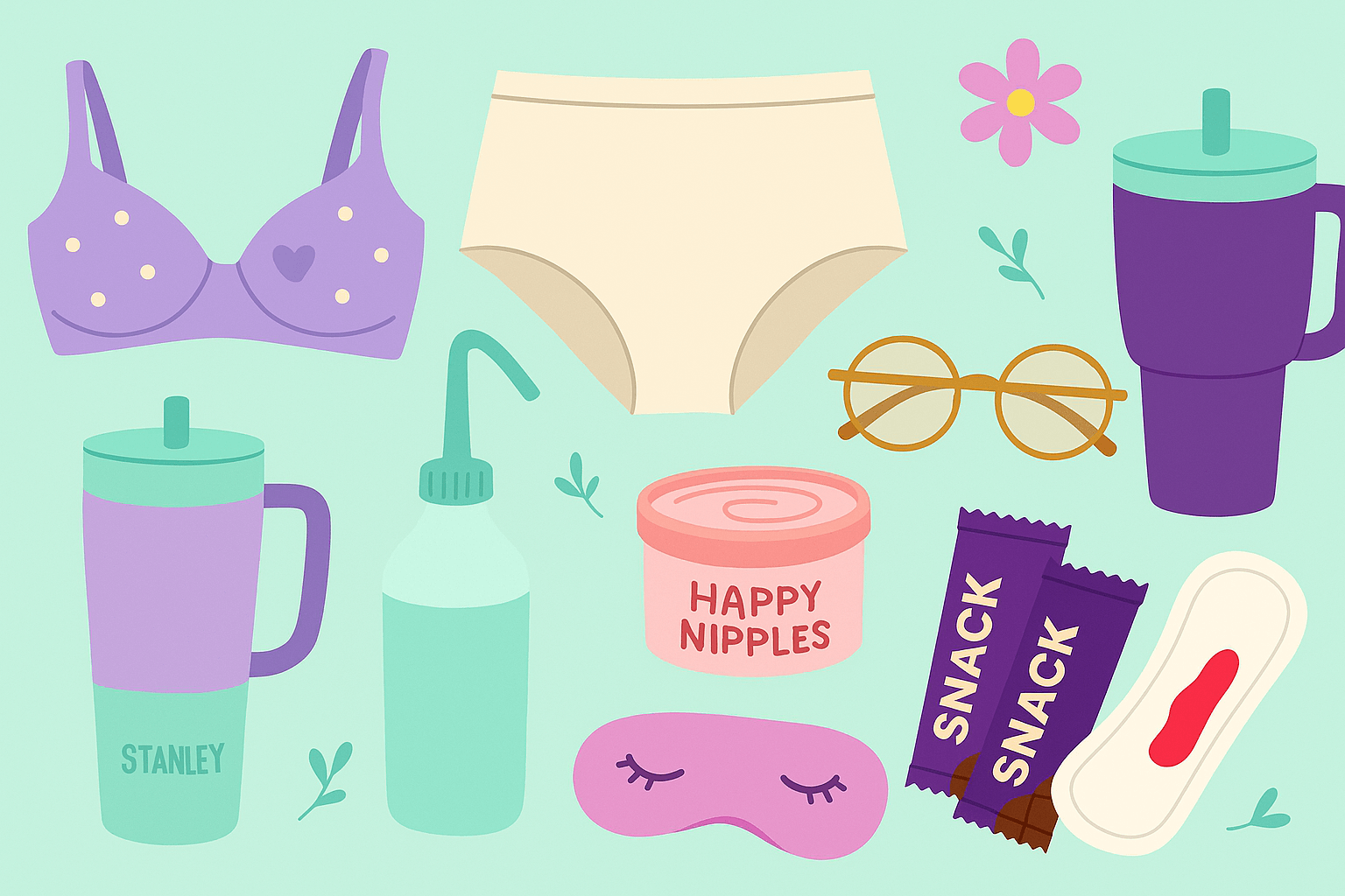 Wochenbett Must-Haves, Wochenbett Essentials, Post Partum