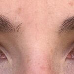 Nachher Bild meiner Wimpern nach 6 Wochen mit Wimpernserum